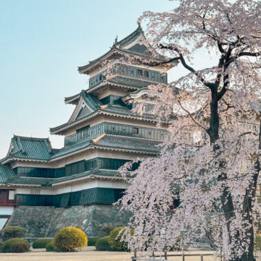 Matsumoto um Frühling