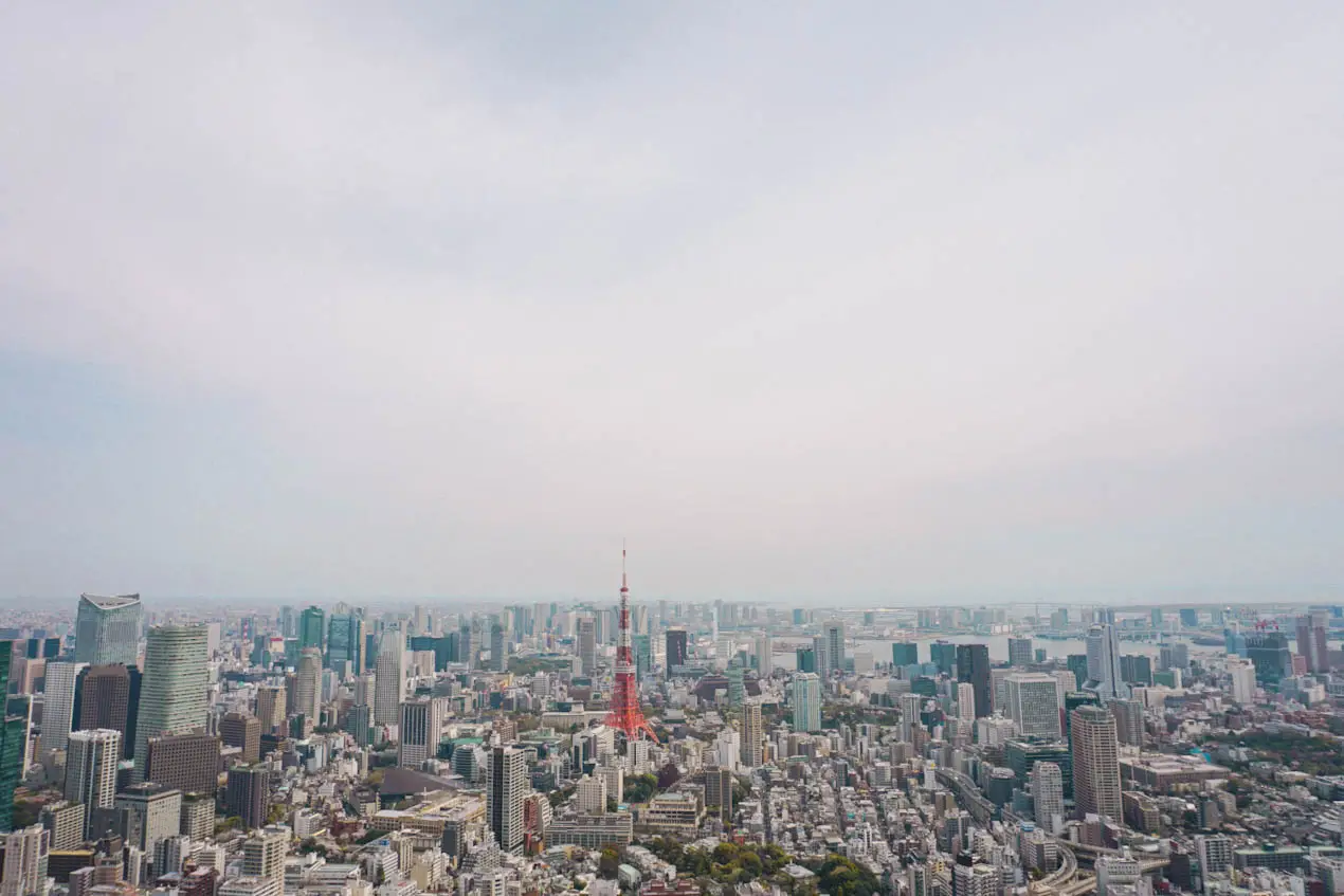 Ankunft in Tokio