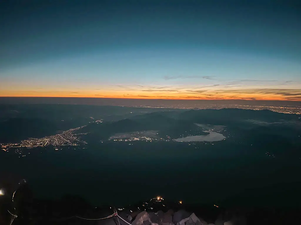 Mt. Fuji besteigen nacht-1