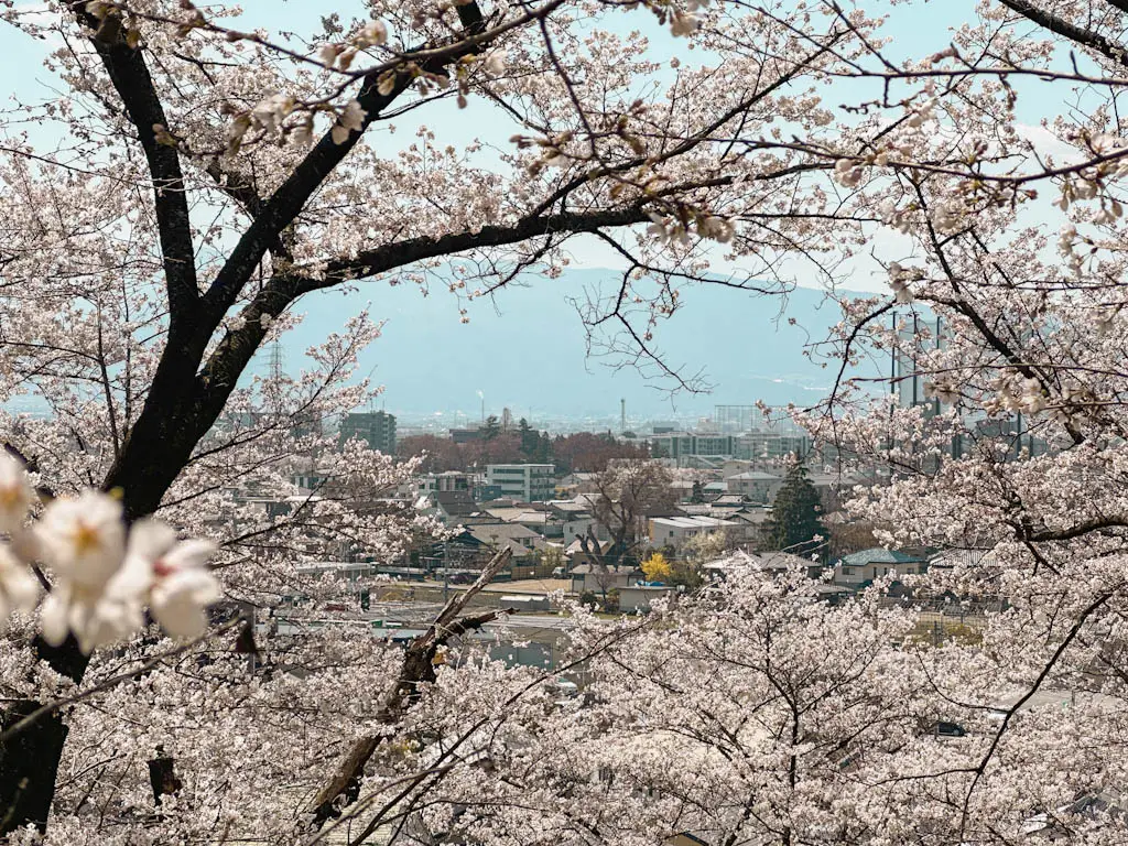 Matsumoto im Frühling Matsumoto Sehenswürdigkeiten